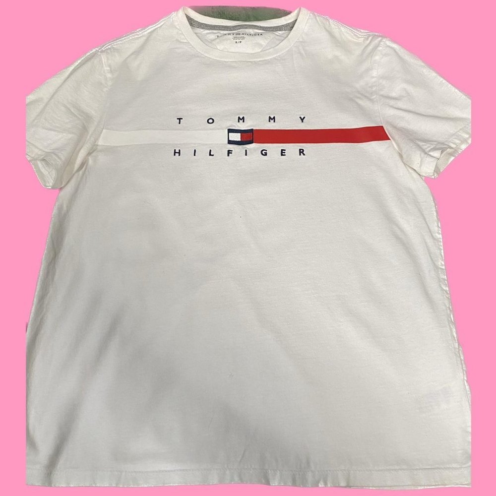 tommy hilfiger embroidered tee,